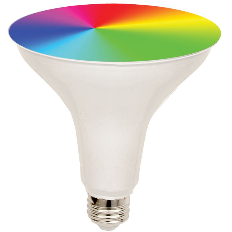 Westgate Lighting TC-PAR38-13W-RGBW-WIFI  Bluetooth Wg App Compatible Rgbw Par Light Light Bulb White