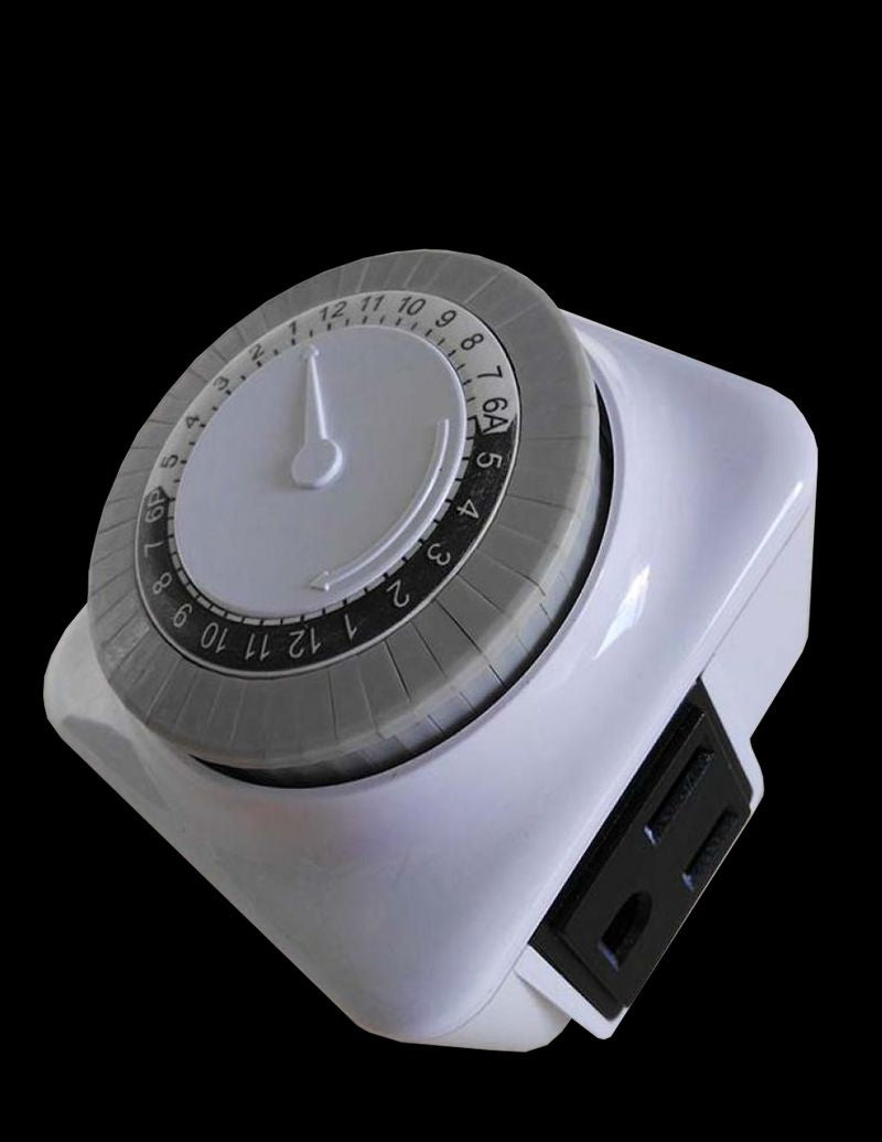 Westgate Lighting TR-MTMR  24-Hour 3-Prong Mechanical Plug-In Timer Landscape Light White