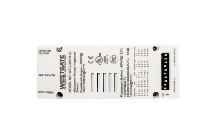 Westgate Lighting WEC-3MDR-42  Sensor Dip & Rc Decor White