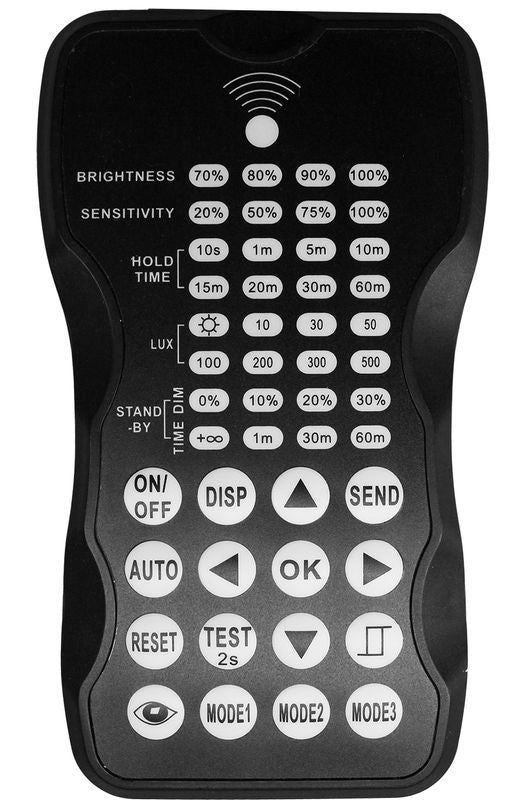Westgate Lighting WEC-3RC  Remote Control For Motion Sensors Decor Black
