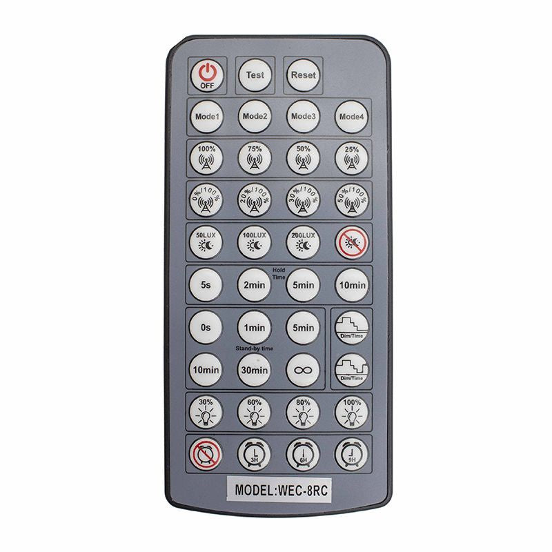 Westgate Lighting WEC-8RC  Remote Control Decor Black
