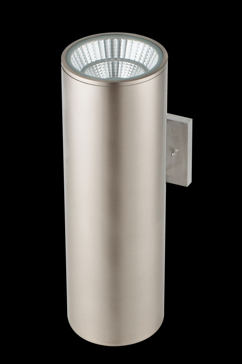 Westgate Lighting WMCL-UDL-MCT-BN  Led Cylinder Light Outdoor Pewter, Nickel, Silver