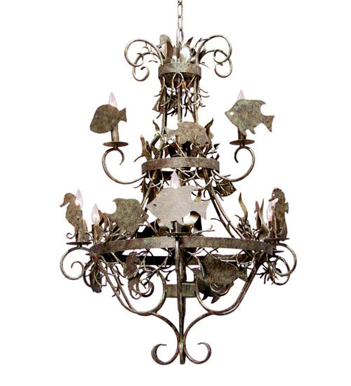 Meyda Tiffany De La Mar 119762 Chandelier Light - Crystal