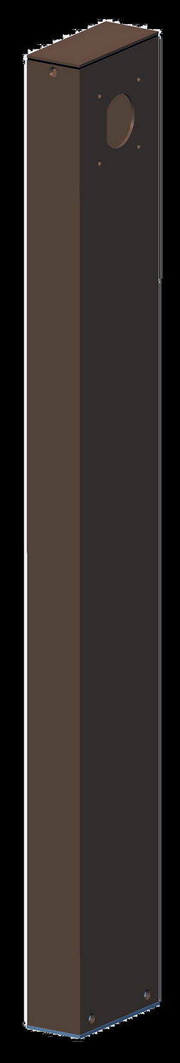 Westgate Lighting WMS-POST2-18  Two Side Post Outdoor Bronze / Dark