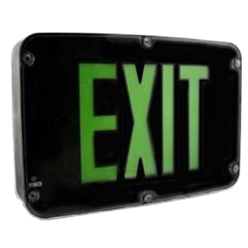 Westgate Lighting XTN4X-1GB  Led Exit Sign Utility Light Black