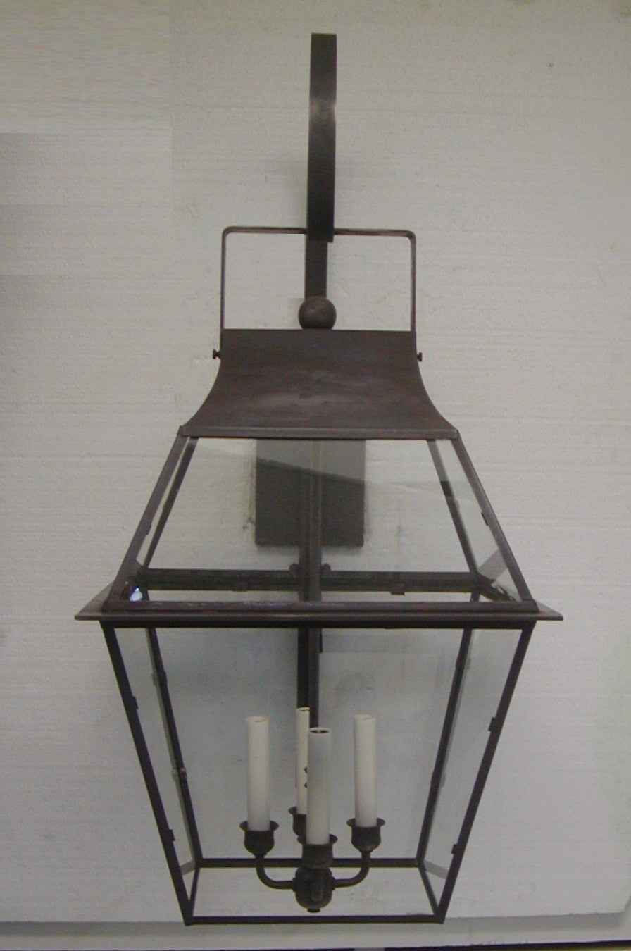 Genie House Lighting 90531DCC Potts Four Light Wall Mount Outdoor Bronze / Dark