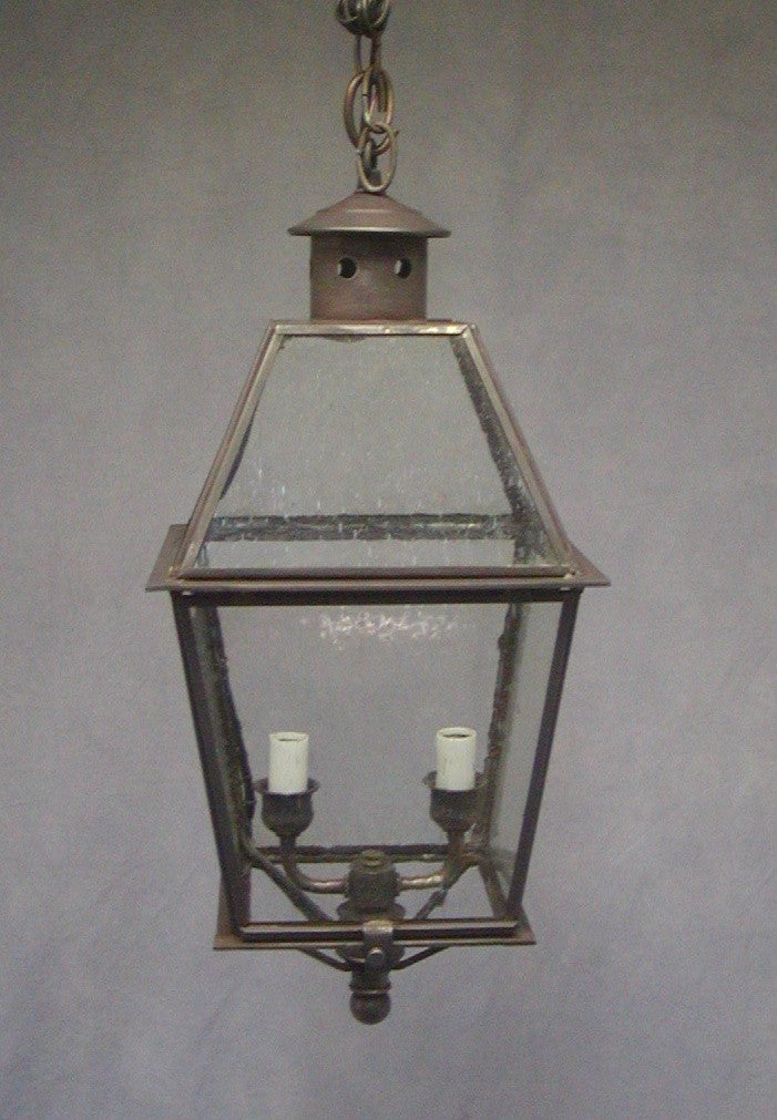 Genie House Lighting 93003DBSS Kojan Two Light Pendant Outdoor Bronze / Dark