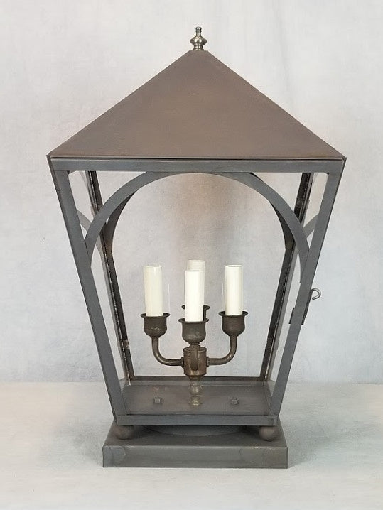 Genie House Lighting AR3062PIERDCC Arlington Four Light Pier Mount Outdoor Bronze / Dark