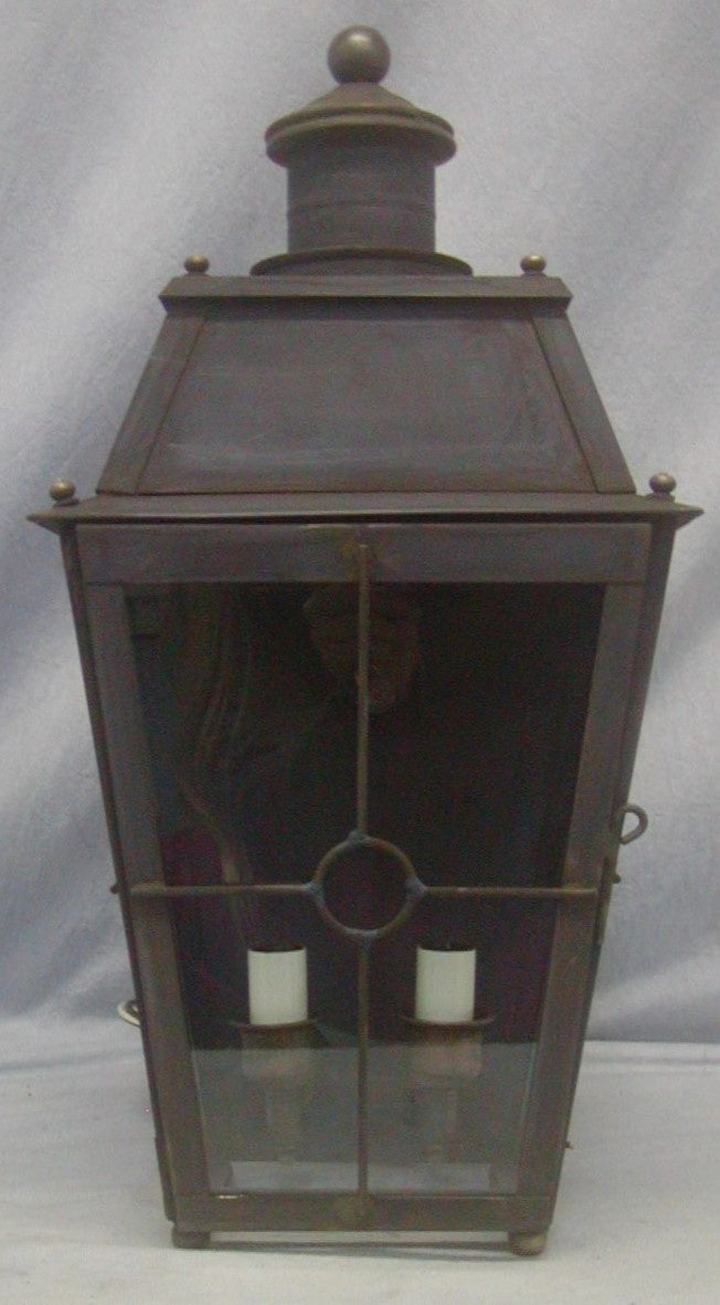 Genie House Lighting FA4730PDCC Fairmont Two Light Pocket Outdoor Bronze / Dark