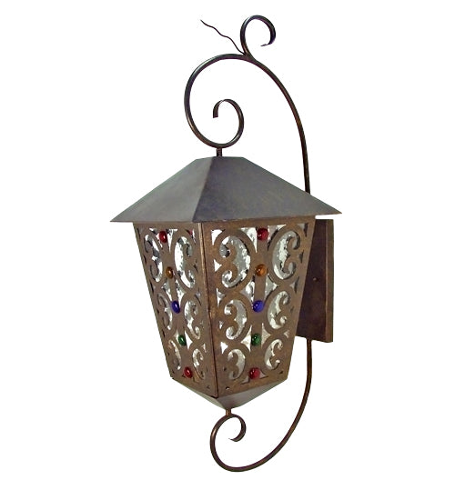 Meyda Tiffany Lighting 119831 Julie One Light Pendant Outdoor Bronze / Dark