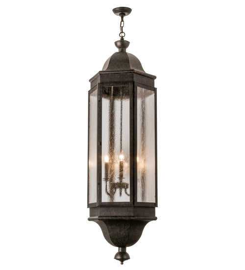 Meyda Tiffany Lighting 119849 Gascony Six Light Pendant Outdoor Bronze / Dark