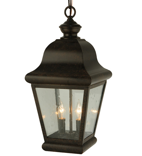 Meyda Tiffany Lighting 119870 Lapalma Two Light Pendant Outdoor Bronze / Dark