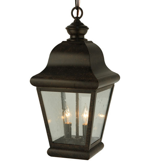 Meyda Tiffany Lighting 119870 Lapalma Two Light Pendant Outdoor Bronze / Dark