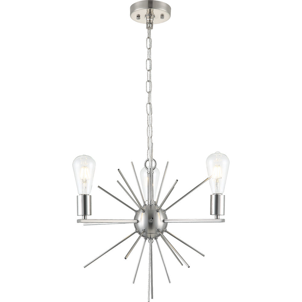 Maxilite Skyla MX 1140-11 Chandelier Light - Polished Chrome