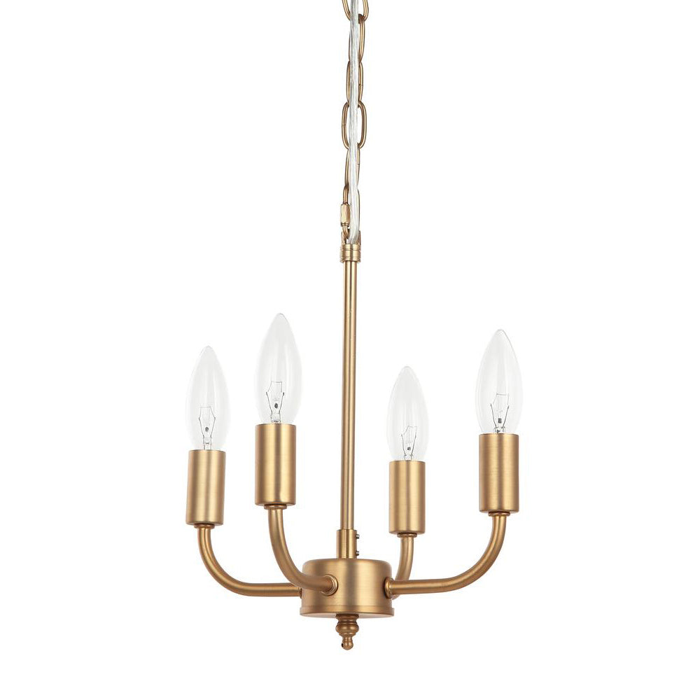 Maxilite Pasha MX 1143-18 Chandelier Light - Aged Brass
