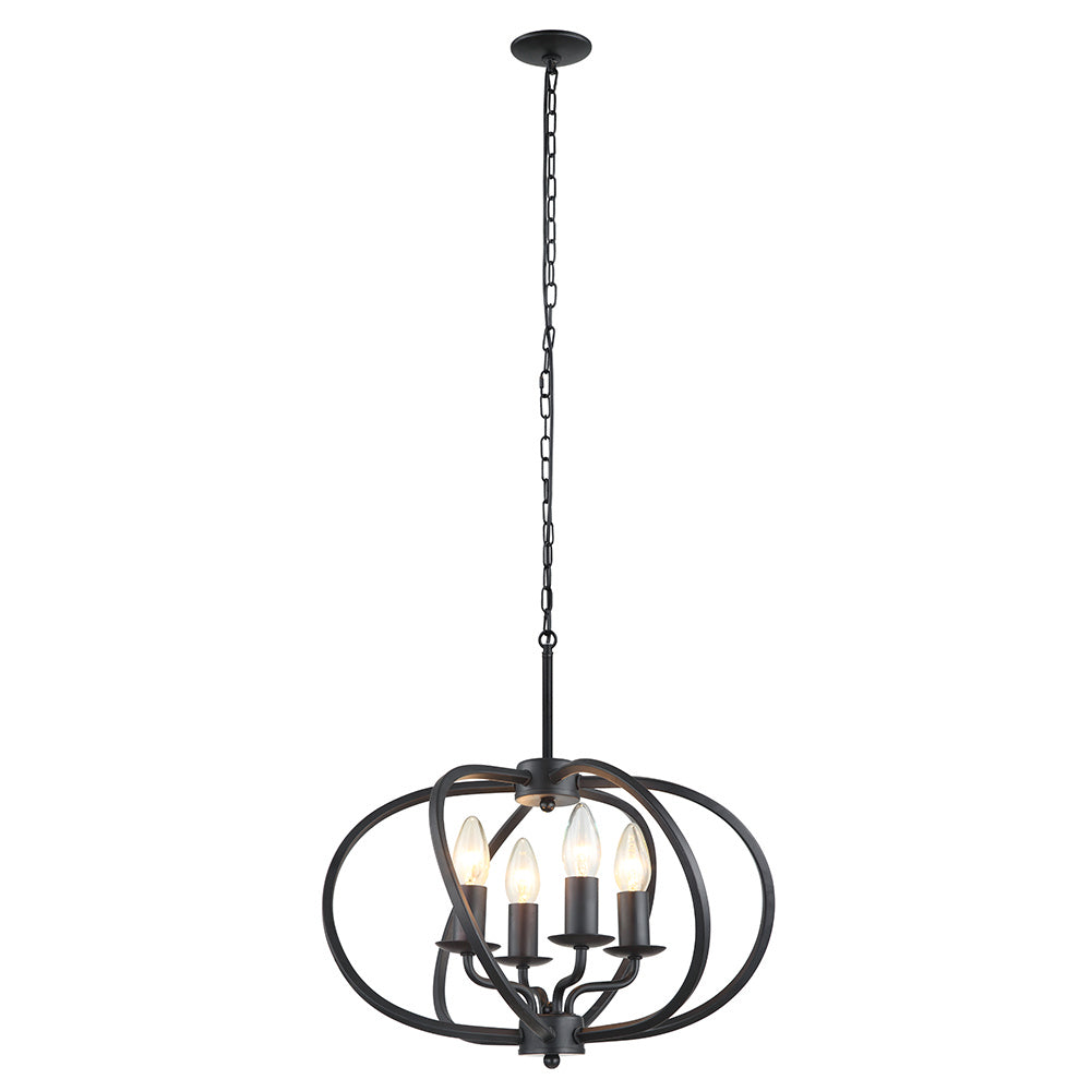 Maxilite Pietra MX 1150-07 Pendant Light - Black