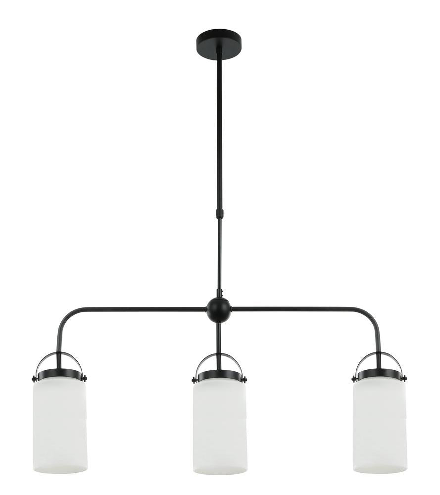 Maxilite Barnston MX 1511-07 Pendant Light - Black