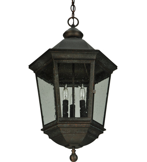 Meyda Tiffany Lighting 119891 Tiamo Three Light Pendant Outdoor Bronze / Dark