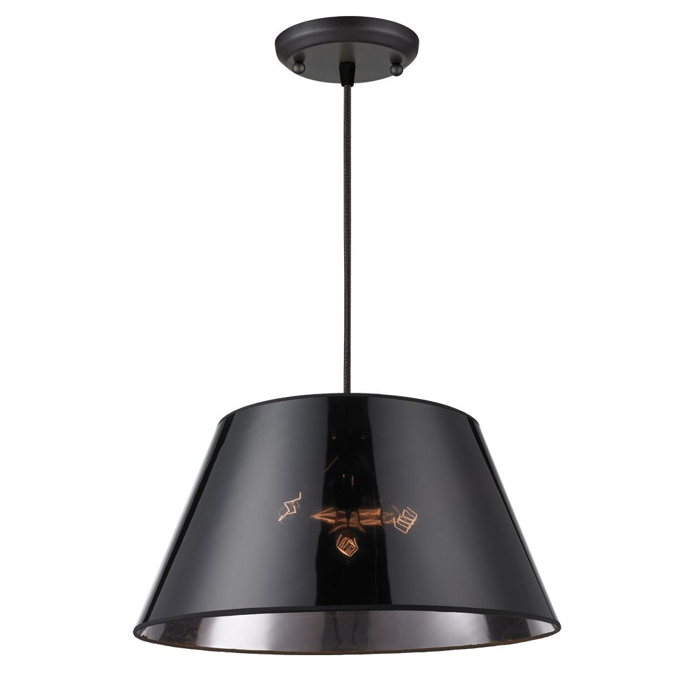 Maxilite Blair MX 2008-0734 Pendant Light - Black/Silver