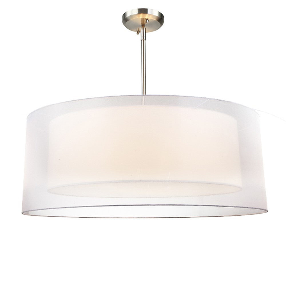 Maxilite Salome MX 2049R40 Pendant Light - Satin Nickel