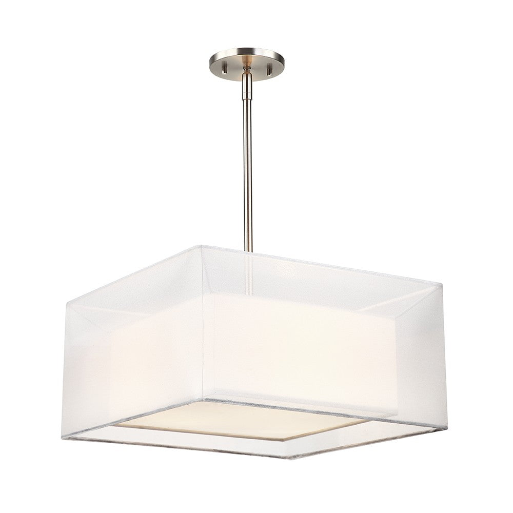 Maxilite Salome MX 2054R40 Pendant Light - Satin Nickel