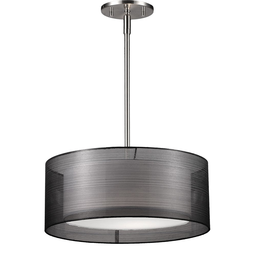 Maxilite Porsha-Reese MX 2070-07R40 Pendant Light - Satin Nickel