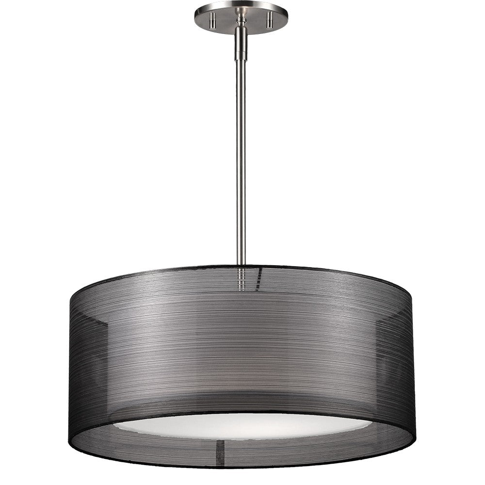 Maxilite Porsha-Reese MX 2071-07R40 Pendant Light - Satin Nickel