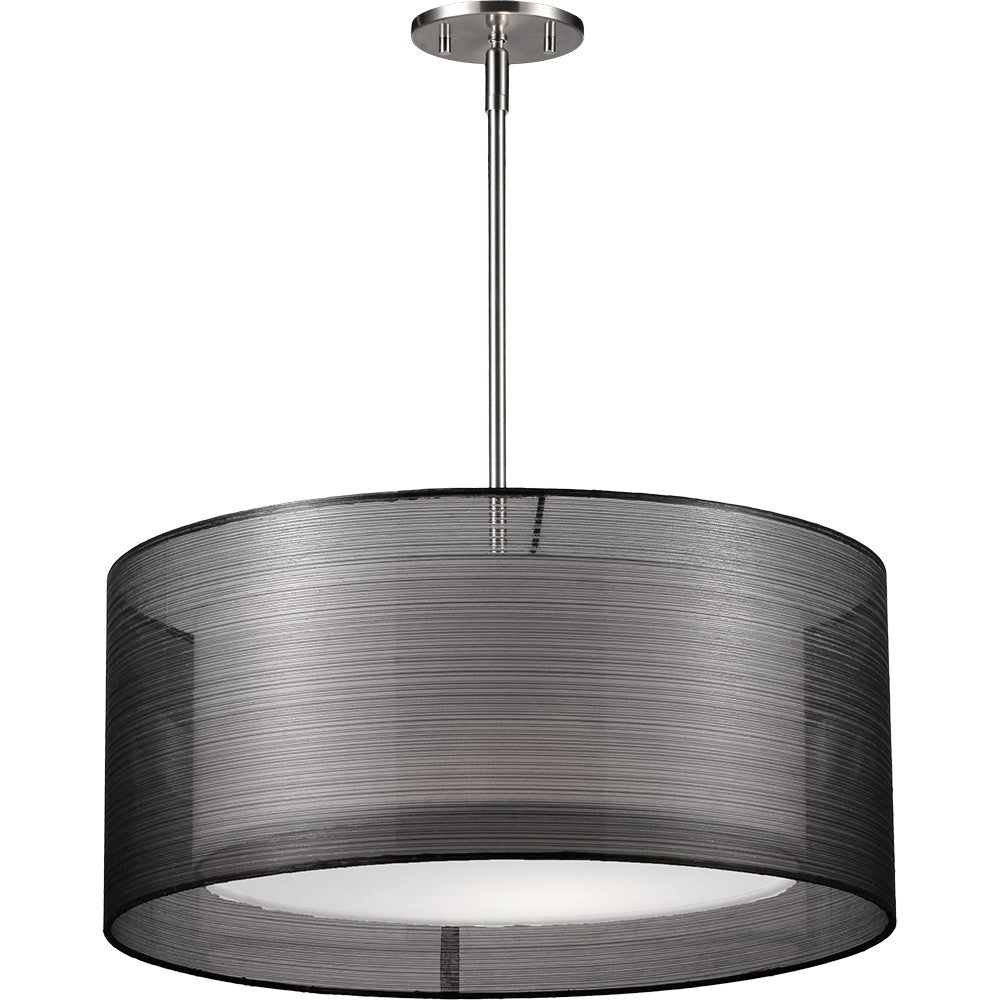 Maxilite Porsha-Reese MX 2072-07R40 Pendant Light - Satin Nickel