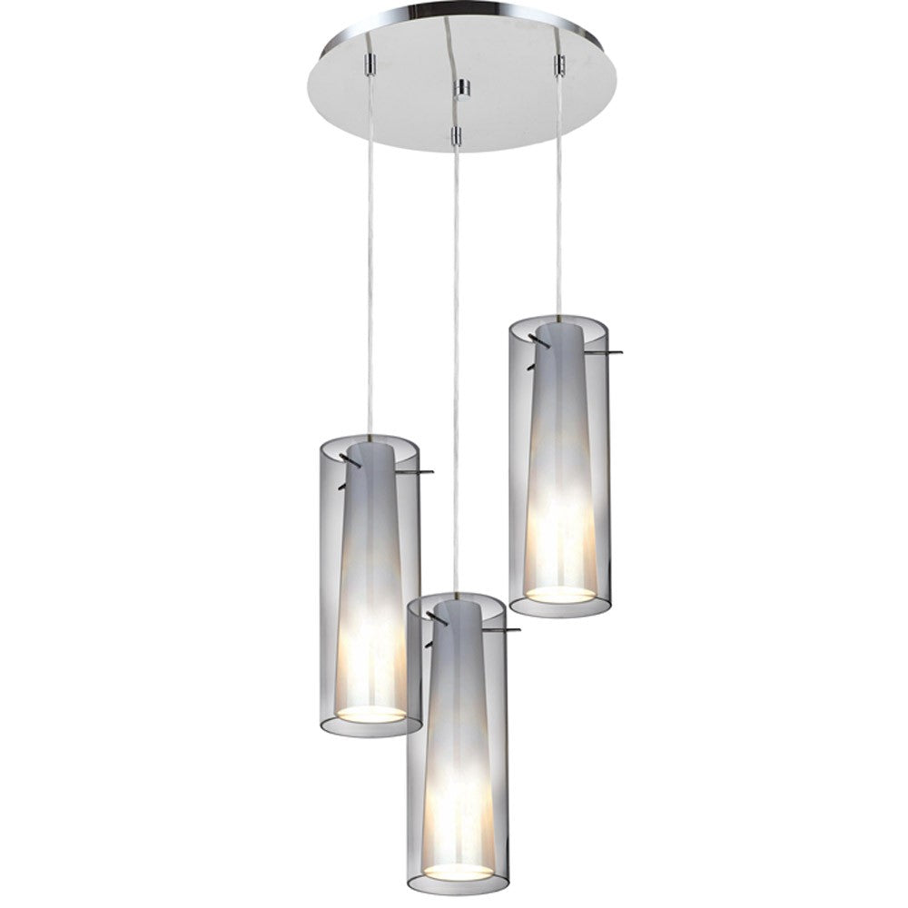 Maxilite Aulide MX 2123C3-11 Pendant Light - Polished Chrome