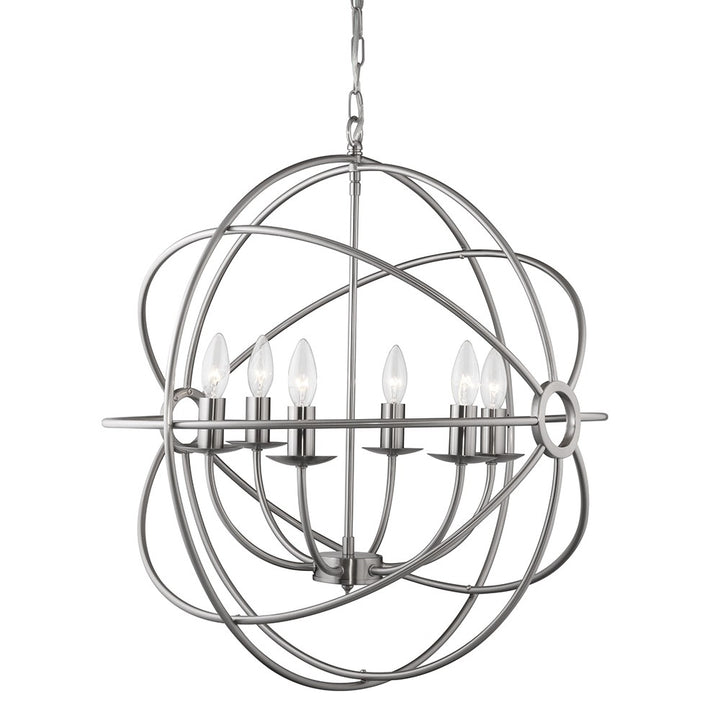 Maxilite Oriana MX 2141-40 Chandelier Light - Satin Nickel