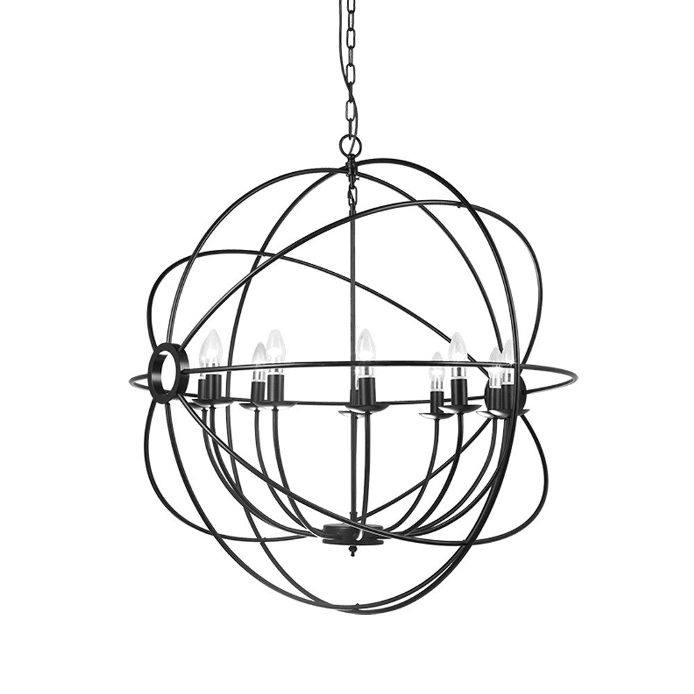 Maxilite Oriana MX 2147-07 Chandelier Light - Black