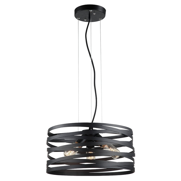 Maxilite Salerno MX 2157-07 Pendant Light - Black