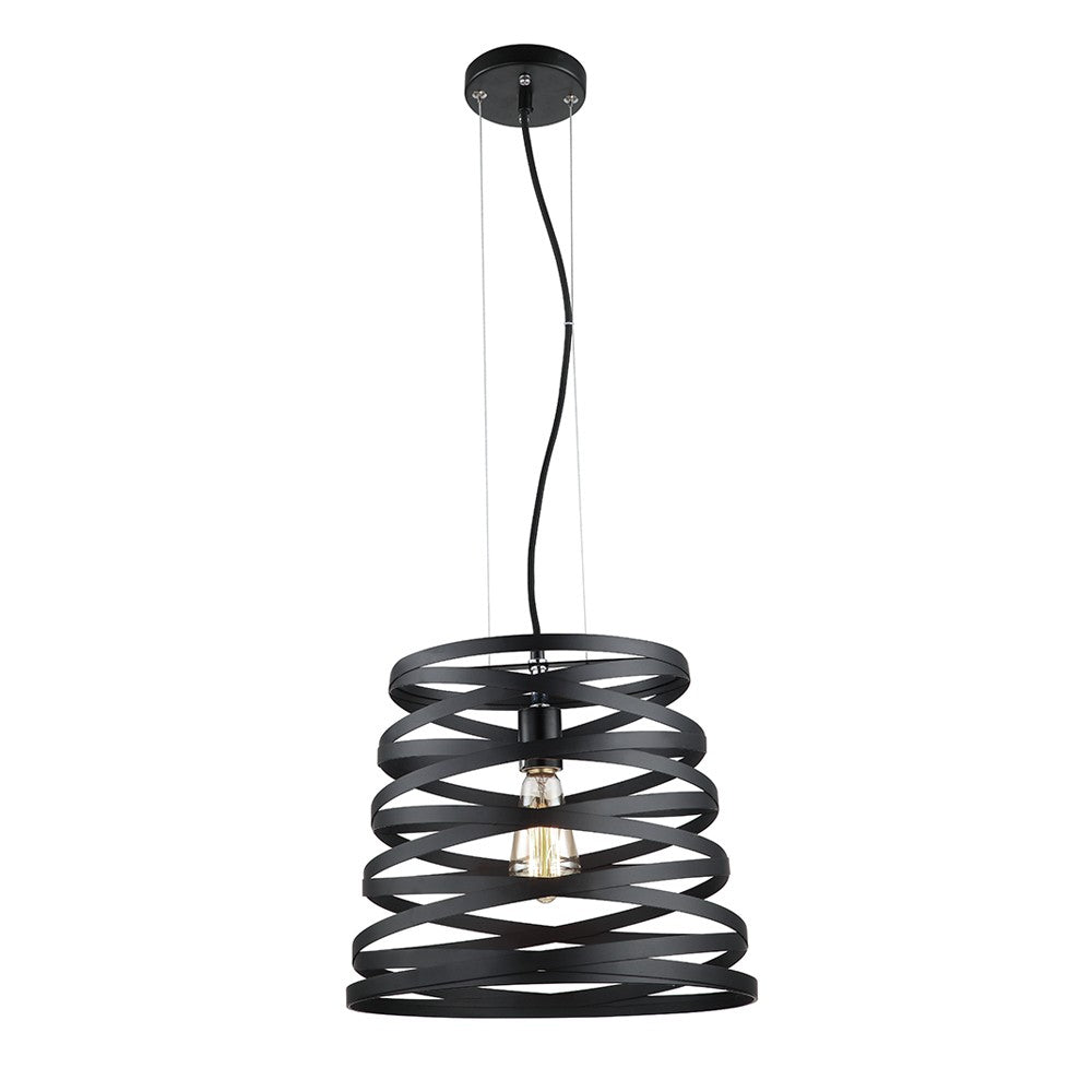 Maxilite Salerno MX 2158-07 Pendant Light - Black