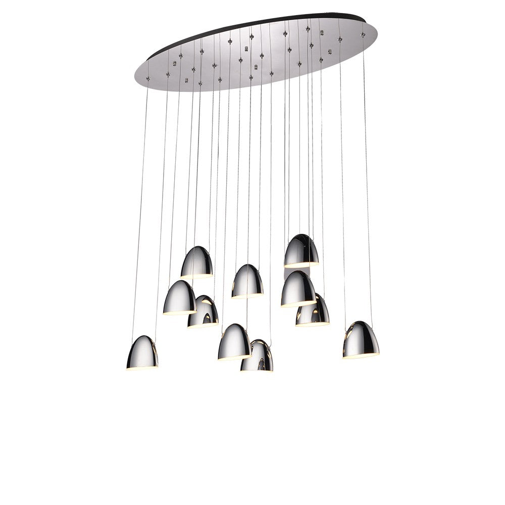 Maxilite Cento MX 2195-11LED Pendant Light - Polished Chrome