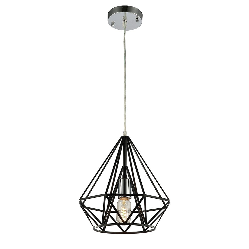 Maxilite Diamond MX 2302A4 Pendant Light - Black