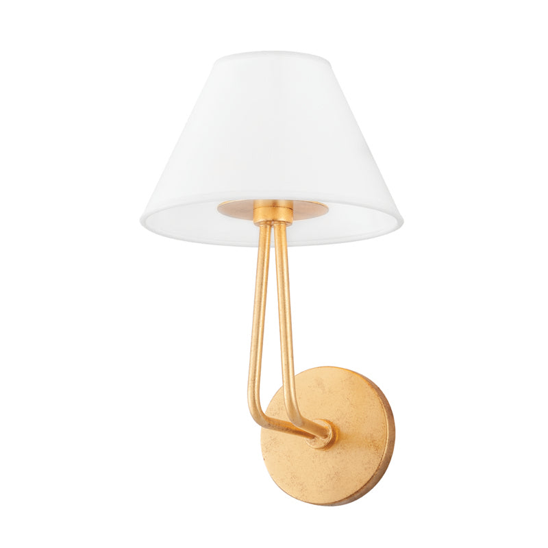 Troy Ozias B2502-VGL Wall Sconce Light - Vintage Gold Leaf