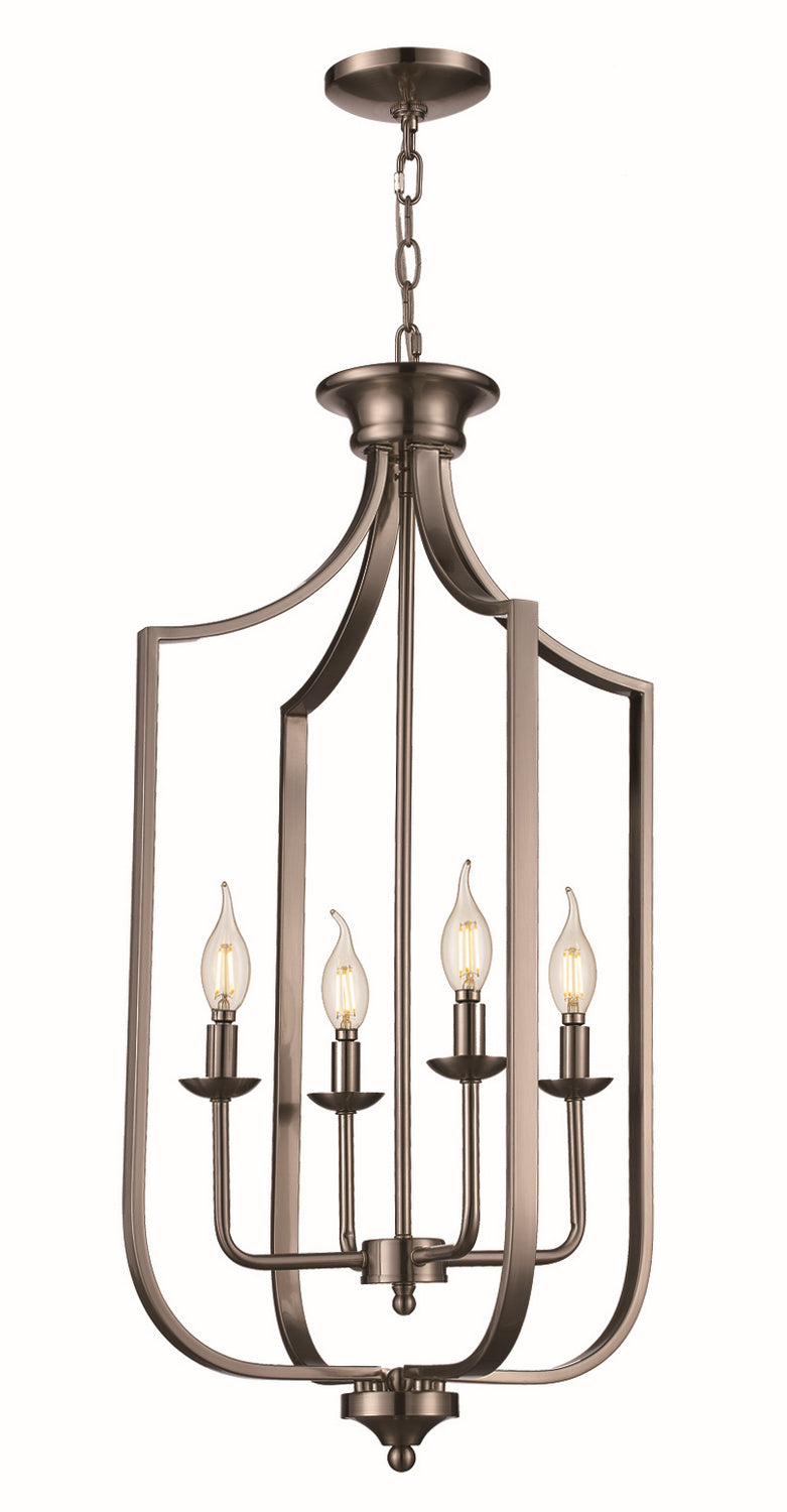 Trans Globe Imports 11216 BN Pendant Light - Brushed Nickel