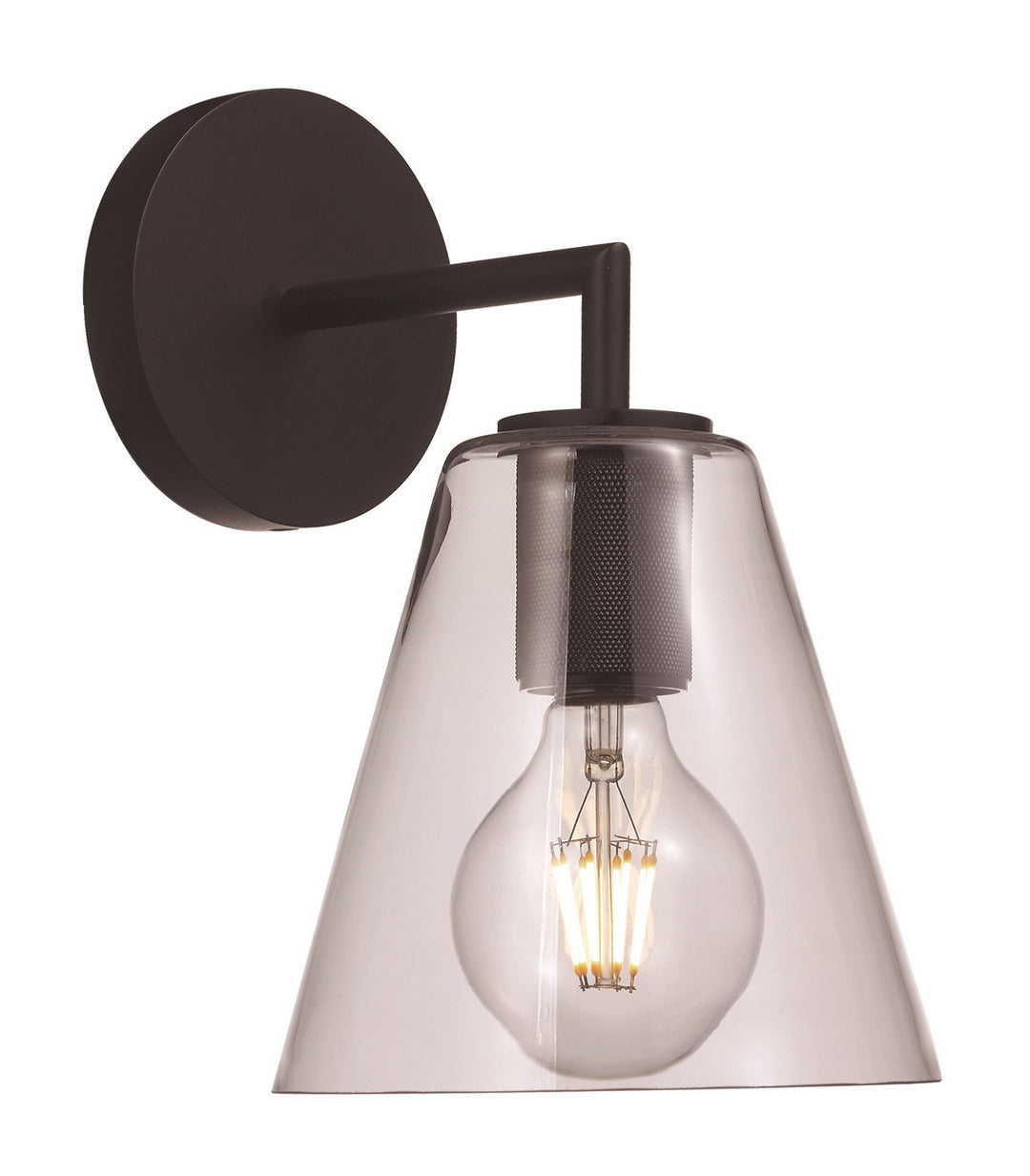 Trans Globe Imports 22241 BK Wall Light - Black