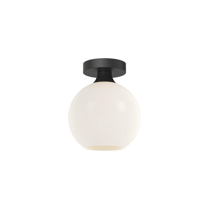 Alora Mood castilla FM506108MBOP Ceiling Light - Matte Black/Opal Matte Glass