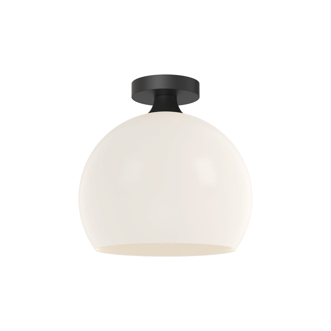 Alora Mood castilla FM506312MBOP Ceiling Light - Matte Black/Opal Matte Glass