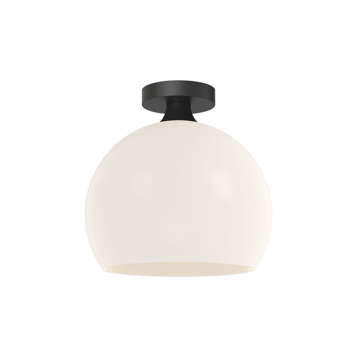 Alora Mood castilla FM506312MBOP Ceiling Light - Matte Black/Opal Matte Glass