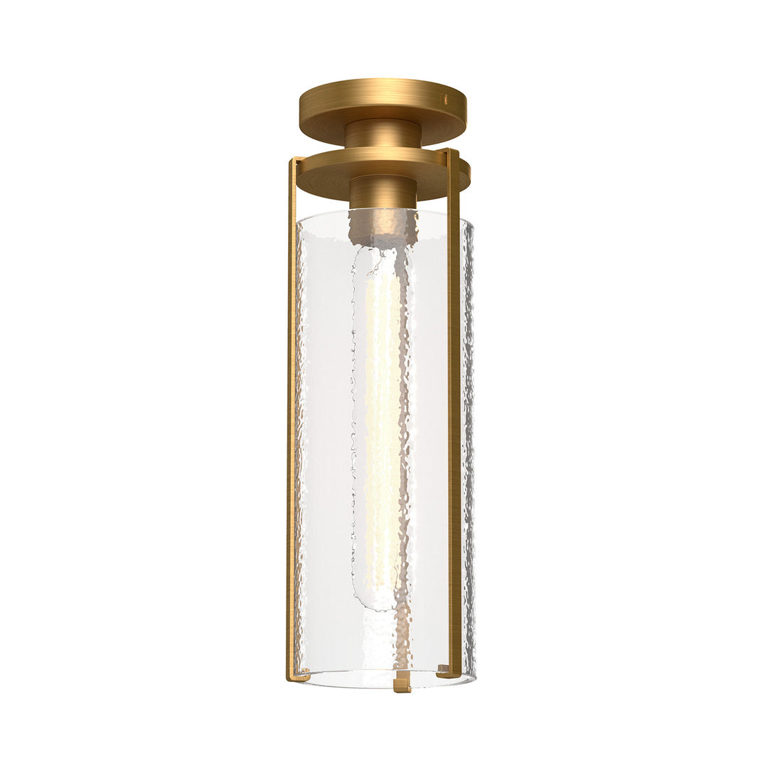 Alora Mood belmont FM536005AGWC Ceiling Light - Aged Gold/Clear Water Glass