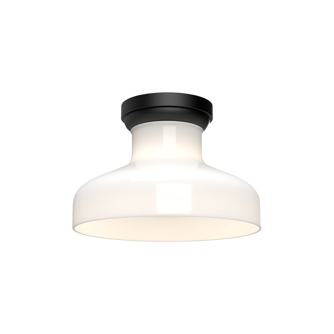 Alora Mood westlake FM540011MBGO Ceiling Light - Glossy Opal Glass/Matte Black