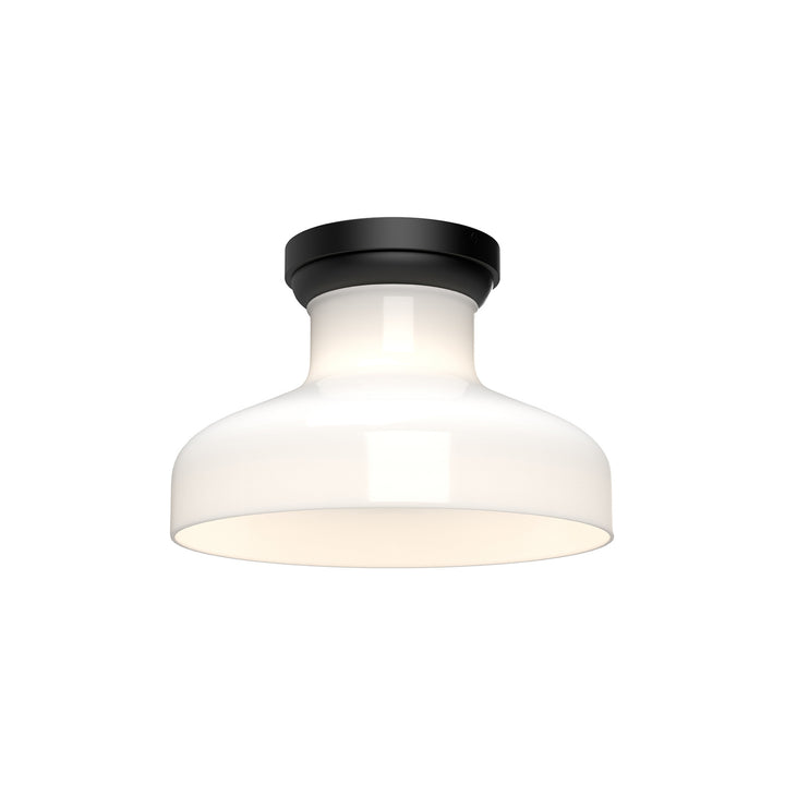 Alora Mood westlake FM540011MBGO Ceiling Light - Glossy Opal Glass/Matte Black