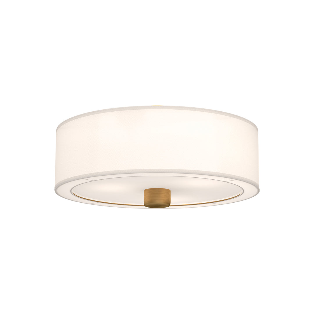 Alora Mood theo FM547924AGWL Ceiling Light - Aged Gold/White Linen