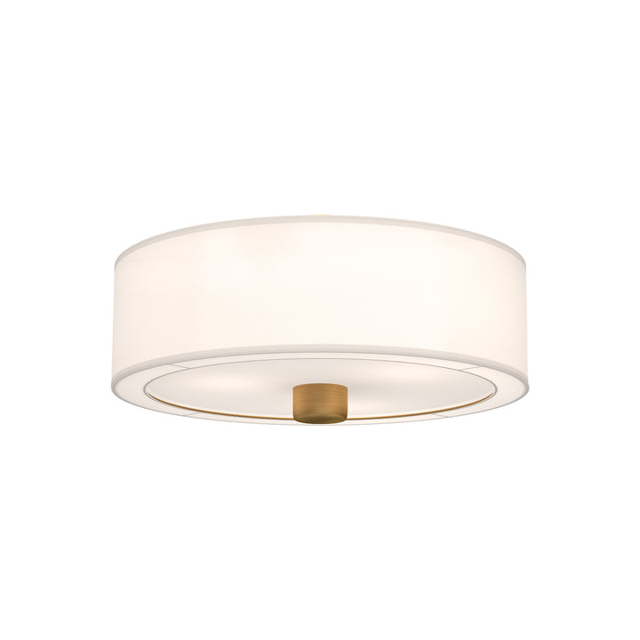 Alora Mood theo FM547924AGWL Ceiling Light - Aged Gold/White Linen