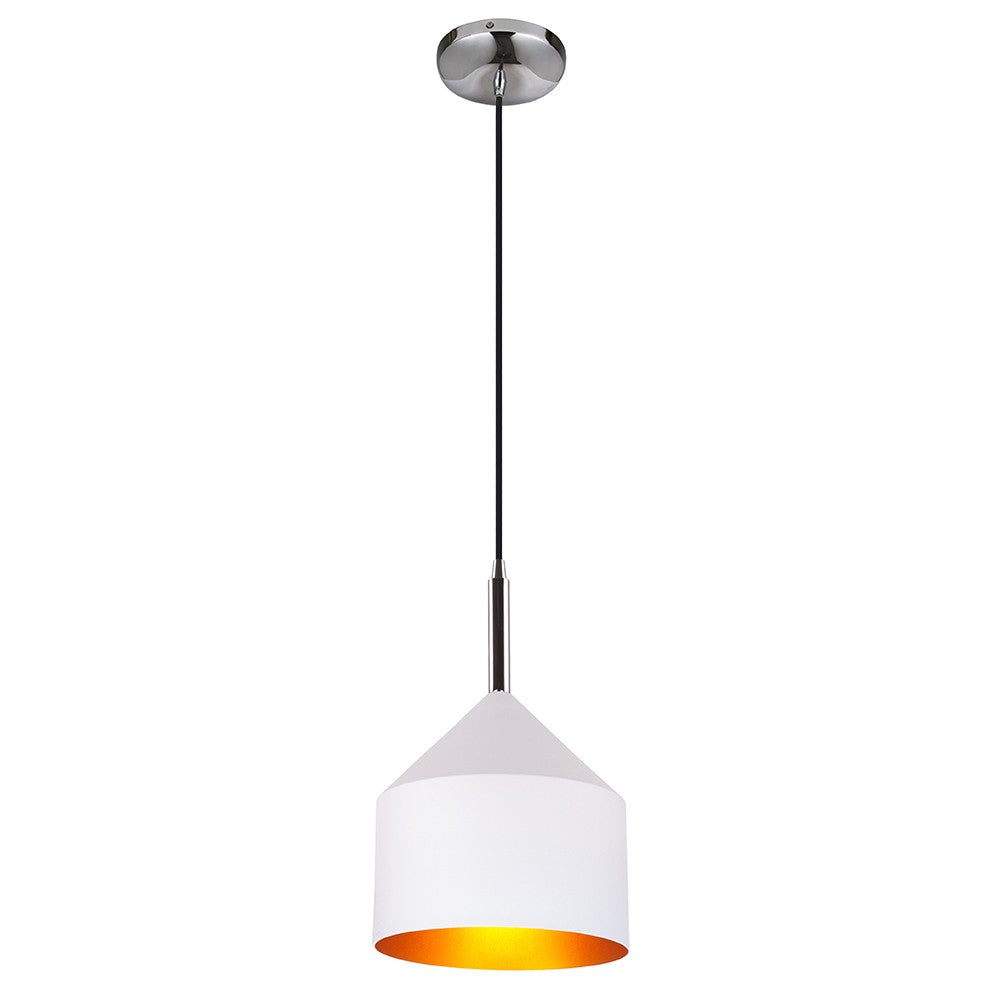 Maxilite Rotello MX 2376-0236 Pendant Light - White/Gold