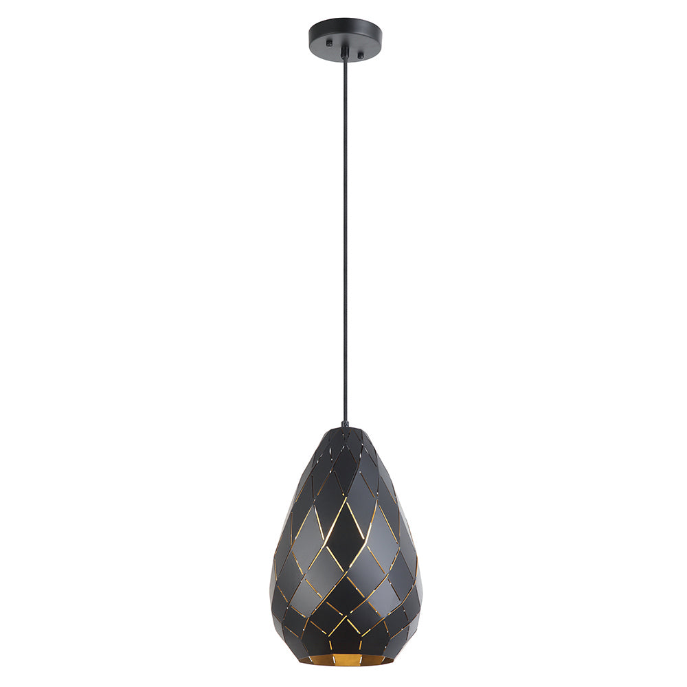 Maxilite Otranto MX 2436-07 Pendant Light - Black