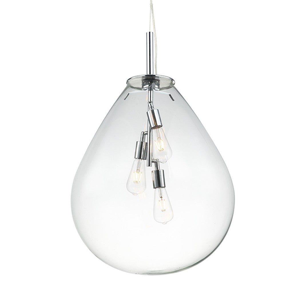 Maxilite Tomos MX 2442-11 Pendant Light - Polished Chrome