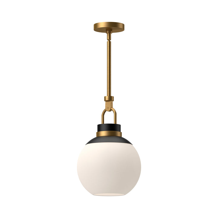 Alora Mood copperfield PD520512AGOP Pendant Light - Aged Gold/Opal Matte Glass